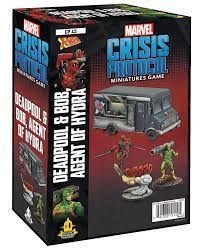 Marvel Crisis Protocol: Deadpool and Bob, Agent of Hydra Miniatures Atomic Mass Games   