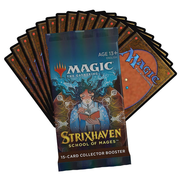 MTG [STX] Strixhaven Collector Booster Pack Trading Card Games Wizards of the Coast   