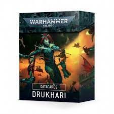 Warhammer 40K Datacards Drukhari  Games Workshop   