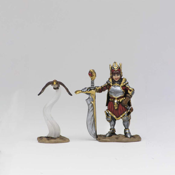 WizKids Wardlings: Girl Fighter & Hunting Falcon Miniatures WizKids   