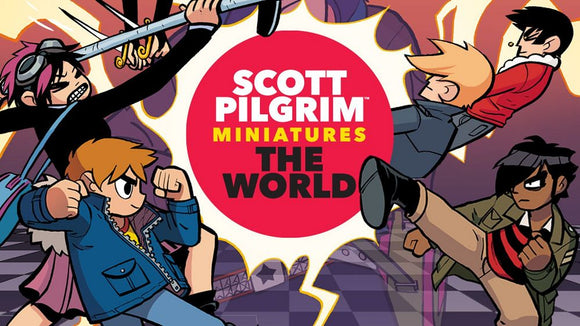 Scott Pilgrim Miniatures The World Kickstarter All-In  Common Ground Games   
