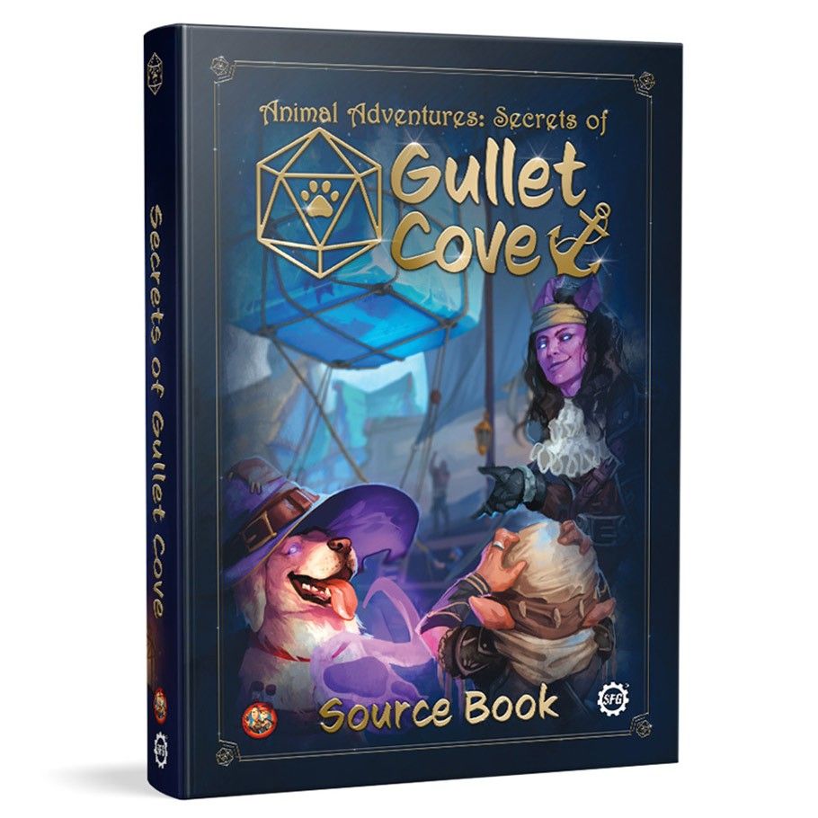 Animal Adventures: Secrets of Gullet Cove Source Book Role Playing Games Steamforged Games