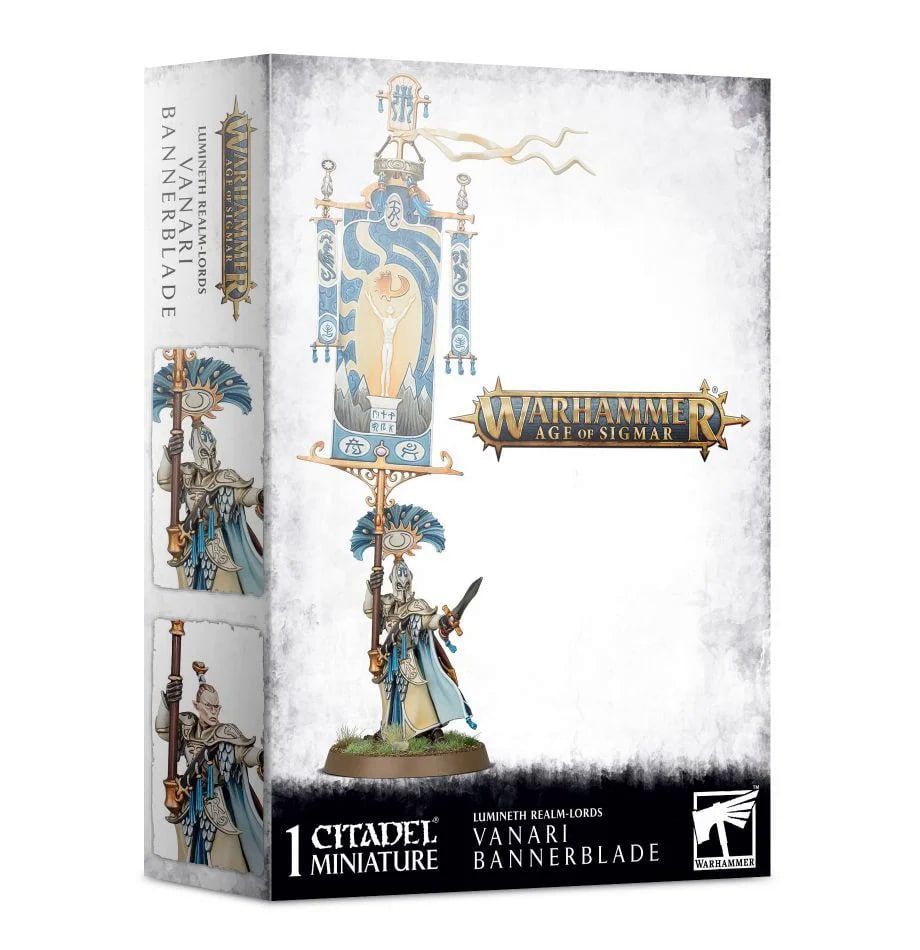 Age of Sigmar Lumineth Realm Lords Vanari Bannerblade Miniatures Games Workshop   