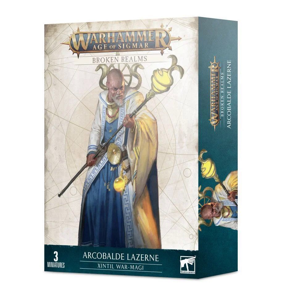 Age of Sigmar Broken Realms Xintil War-Magi Arcobalde Lazerne Miniatures Games Workshop   