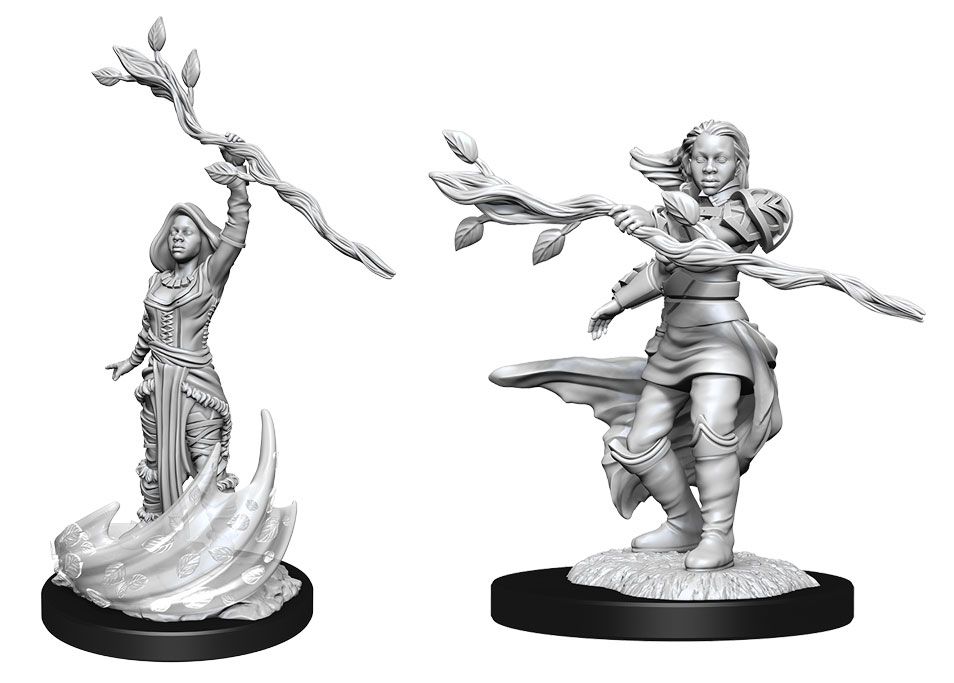 Nolzur’s Marvelous Unpainted Miniatures Human Druid Female (90223) Miniatures WizKids