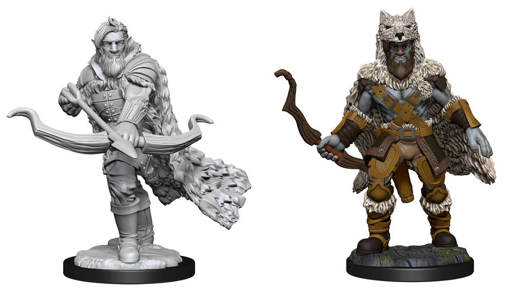 Nolzur’s Marvelous Unpainted Miniatures Firbolg Ranger Male (90227) Miniatures WizKids   