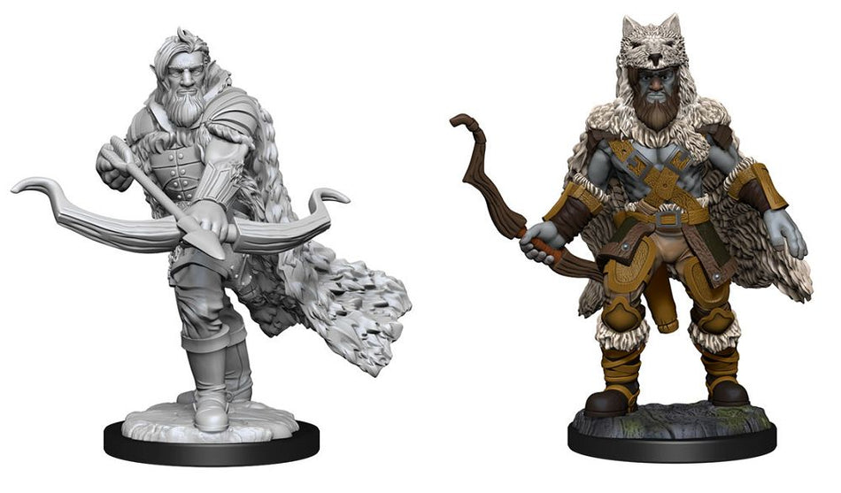 Nolzur’s Marvelous Unpainted Miniatures Firbolg Ranger Male (90227) Miniatures WizKids   