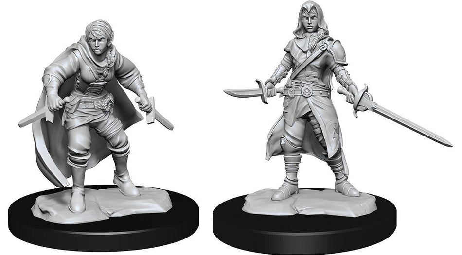 Nolzur’s Marvelous Unpainted Miniatures Half-Elf Rogue Female (90228) Miniatures WizKids   