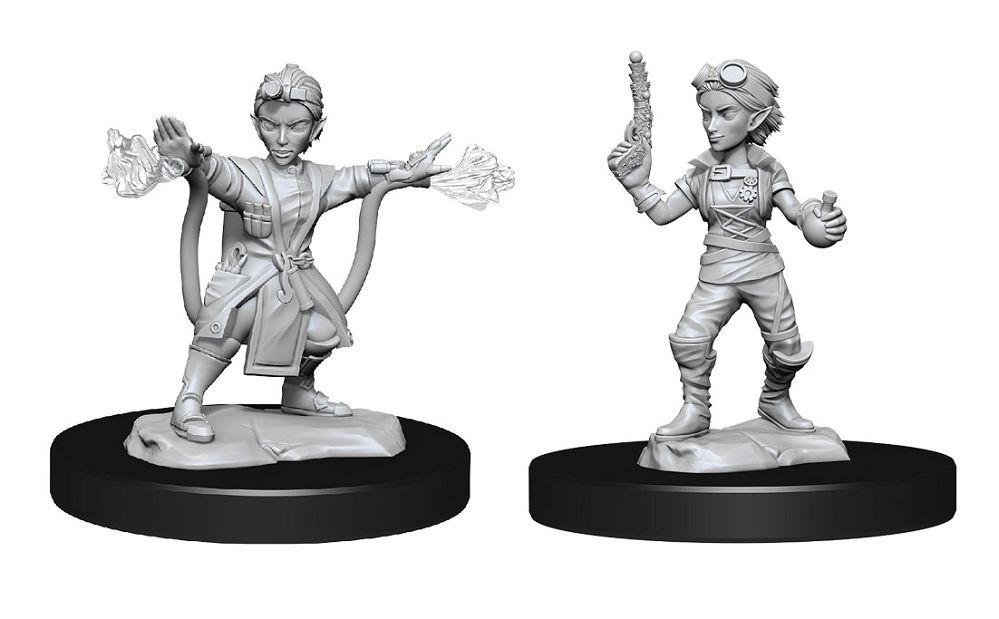 Nolzur’s Marvelous Unpainted Miniatures Gnome Female Artificer (90231) Miniatures WizKids   