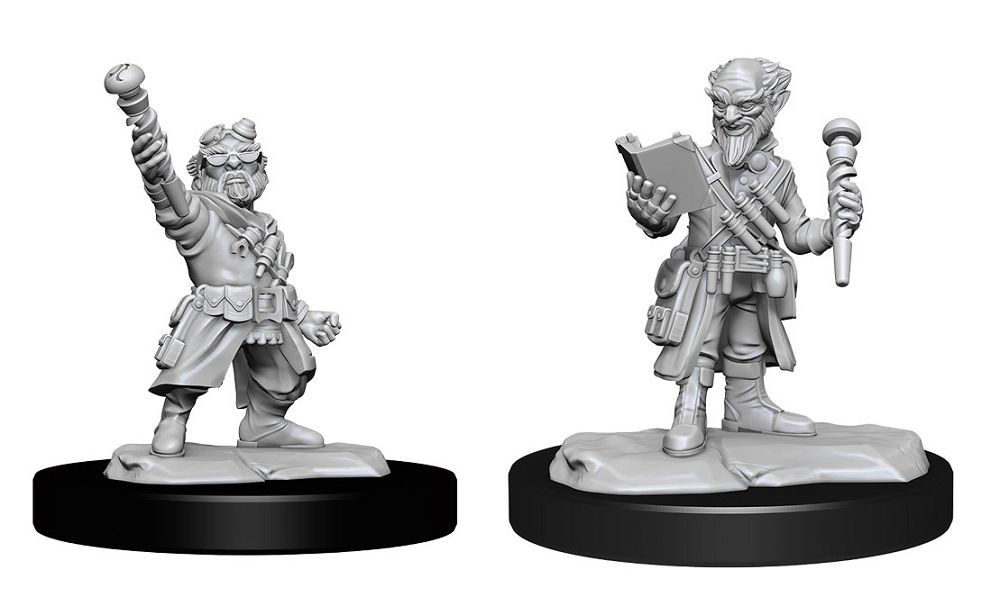 Nolzur’s Marvelous Unpainted Miniatures Gnome Male Artificer (90232) Miniatures WizKids   