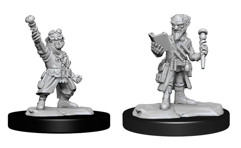 Nolzur’s Marvelous Unpainted Miniatures Gnome Male Artificer (90232) Miniatures WizKids   