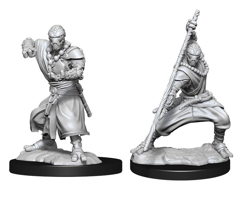 Nolzur’s Marvelous Unpainted Miniatures Warforged Monk (90234) Miniatures WizKids   