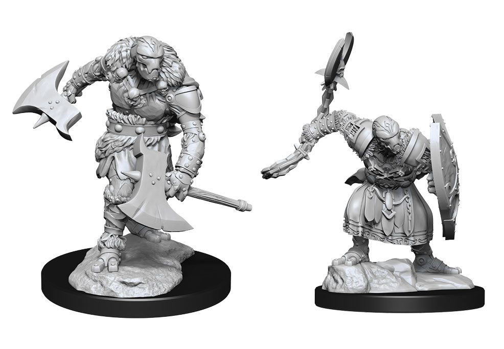 Nolzur’s Marvelous Unpainted Miniatures Warforged Barbarian (90235) Miniatures WizKids   