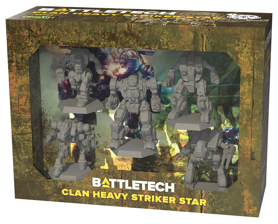 BattleTech Miniature ForcePack: Clan Heavy Striker Star Miniatures Catalyst Game Labs
