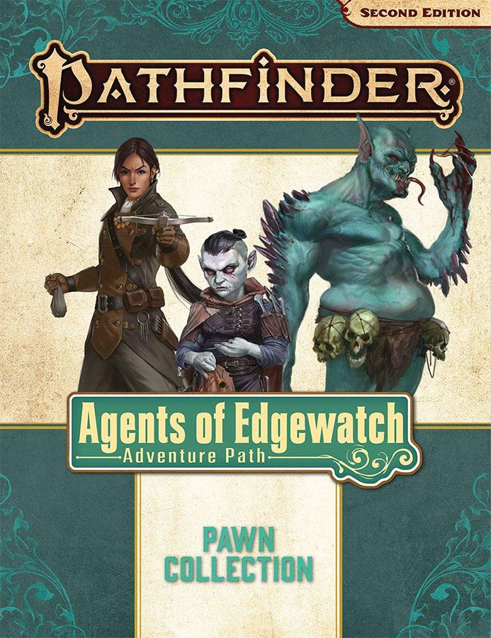 Pathfinder 2e Agents of Edgewatch Pawn Collection Miniatures Paizo