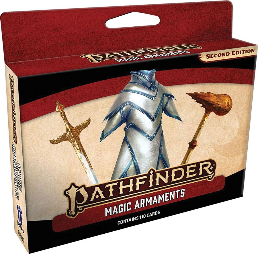 Pathfinder RPG 2e Magic Armaments Deck Supplies Paizo