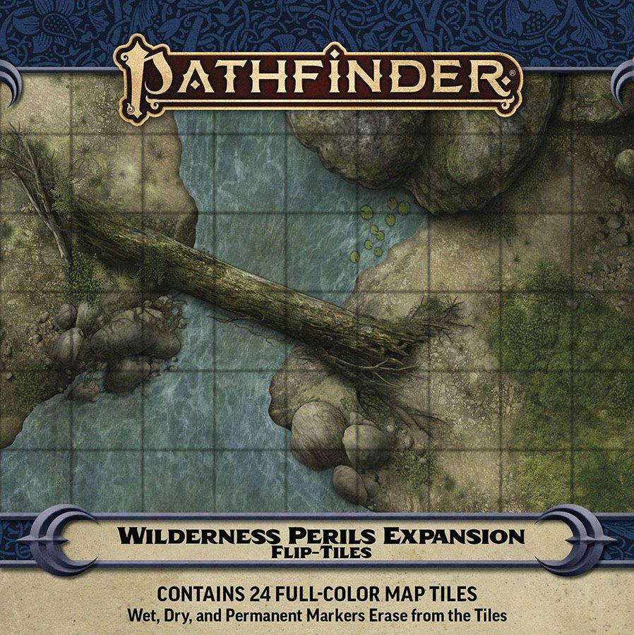 Pathfinder Flip Tiles Wilderness Perils Expansion RPG Maps Paizo   