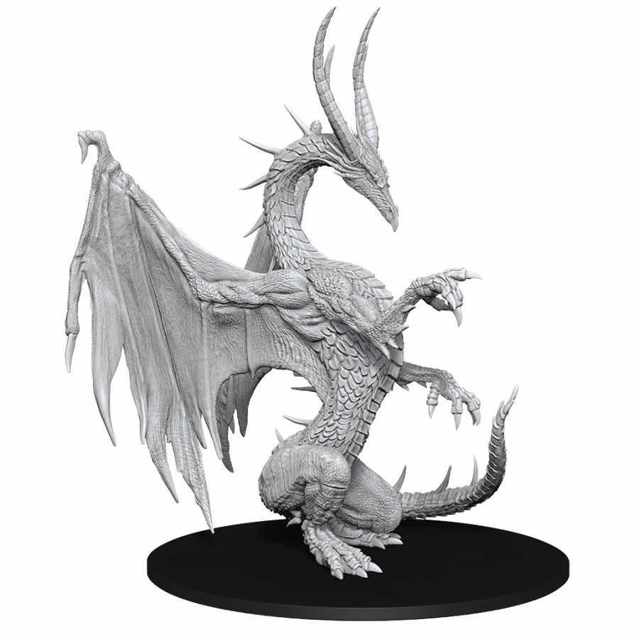 Pathfinder Battles Deep Cuts Unpainted Miniatures Blue Dragon (90267) Miniatures WizKids   