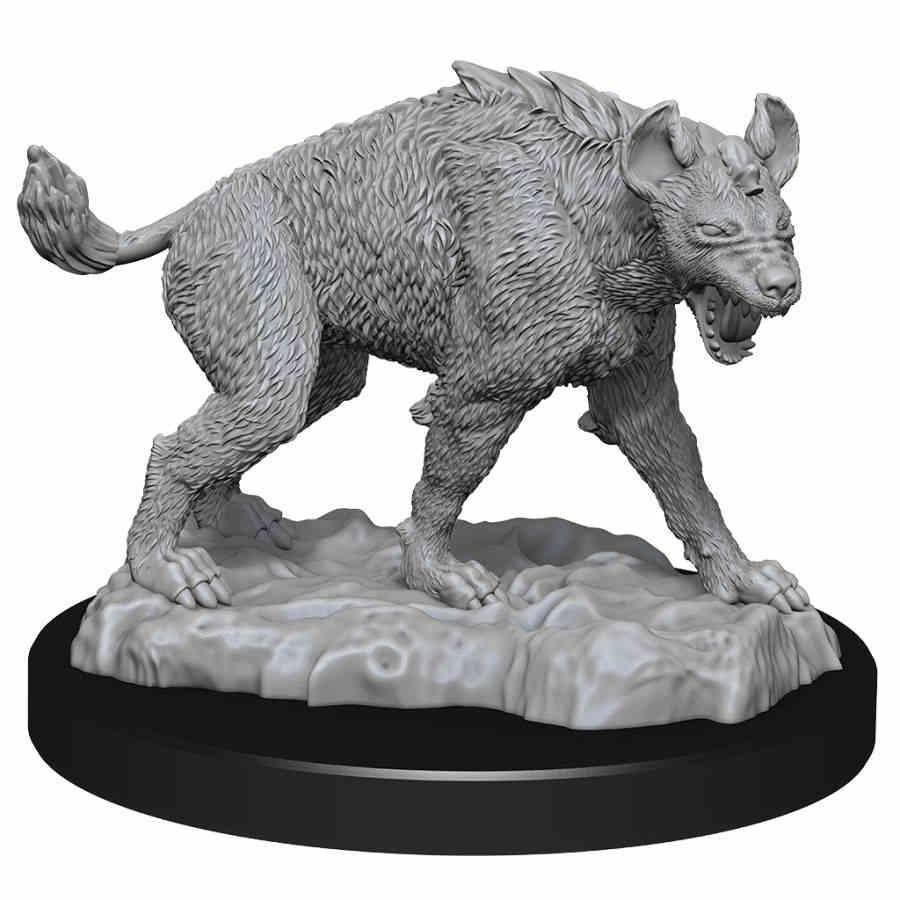 WizKids Deep Cuts Unpainted Miniatures Hyenas (90271) Miniatures WizKids   