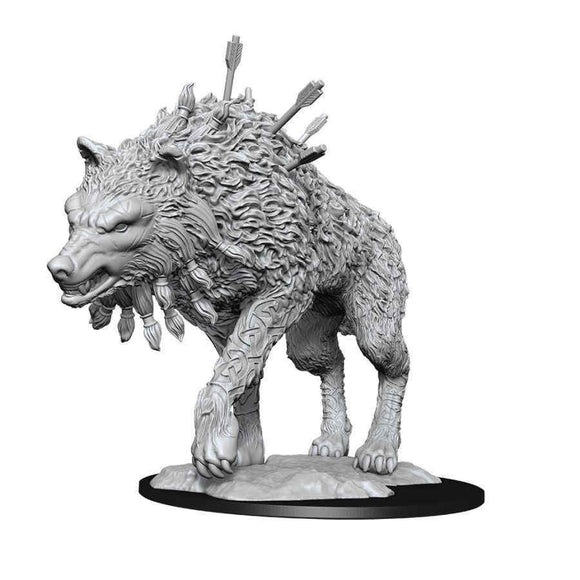 Magic the Gathering Unpainted Miniatures Cosmo Wolf (90281)  WizKids   