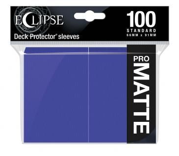 Ultra Pro Eclipse 100ct Standard Size Card Sleeves Matte Purple (15622) Supplies Ultra Pro   