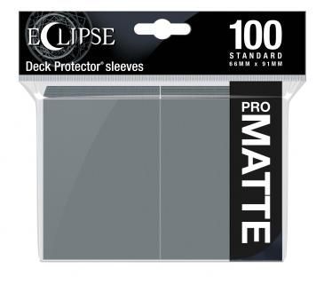 Ultra Pro Eclipse 100ct Standard Size Card Sleeves Matte Grey (15623) Supplies Ultra Pro   