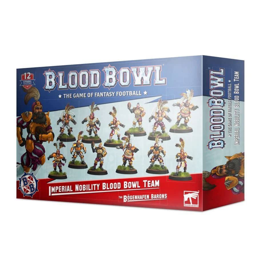 Blood Bowl Imperial Nobility Team: The Bogenhafen Barons Miniatures Games Workshop   