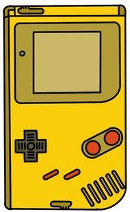 Yellow Gameboi Sticker  Common Ground Games   