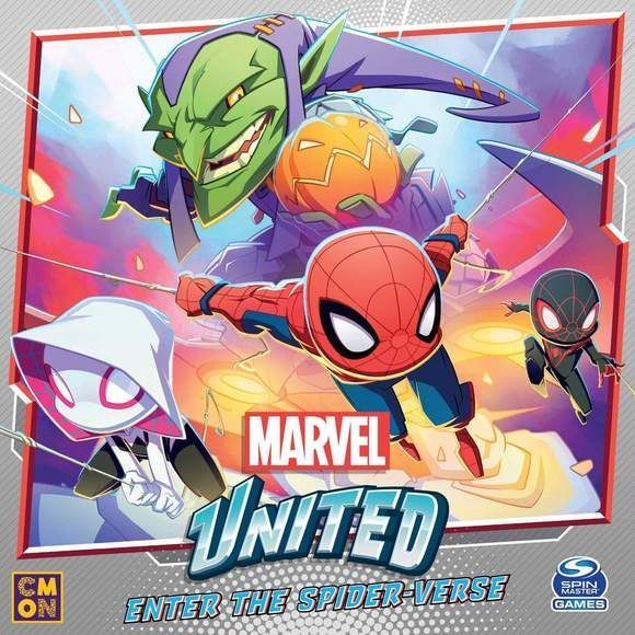 Marvel United Enter the Spider-verse Kickstarter Edition Board Games Cool Mini or Not   