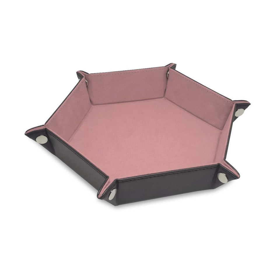 BCW Hexagon Snap Dice Tray Pink  BCW   