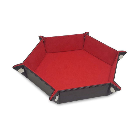 BCW Hexagon Snap Dice Tray Red  BCW   