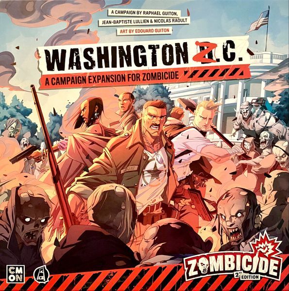 Zombicide 2e Washington Z.C Miniatures Cool Mini or Not