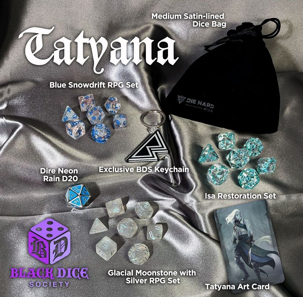 Tatyana Dice Palette Dice Die Hard Dice