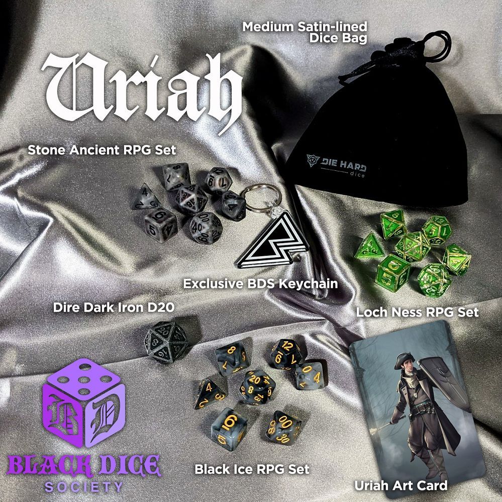 Uriah Dice Palette Dice Die Hard Dice