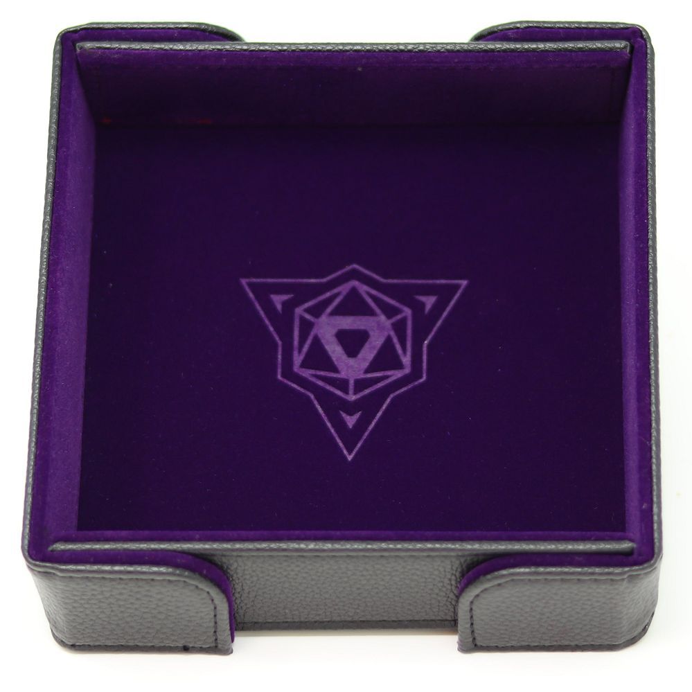 Dice Tray Purple Square Magnet Dice Die Hard Dice