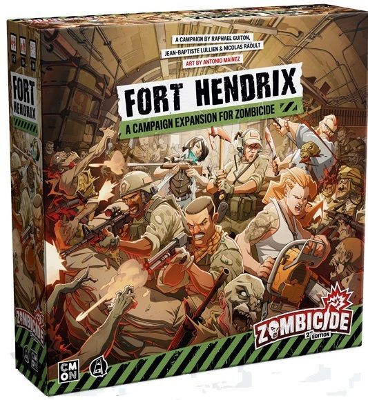 Zombicide 2e Fort Hendrix Miniatures Cool Mini or Not