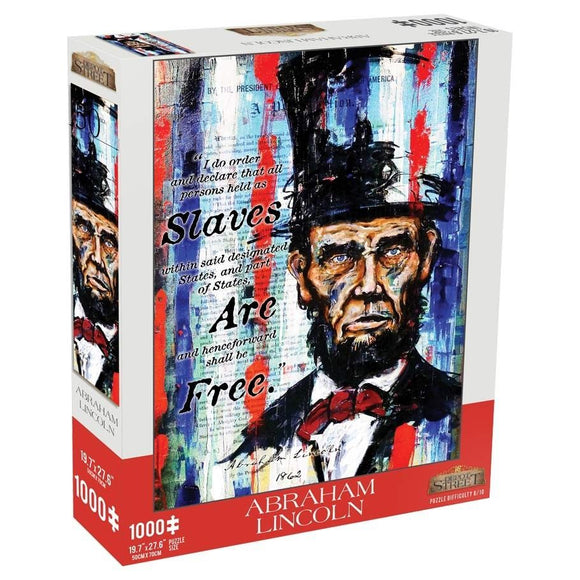Abraham Lincoln 1000pc Puzzle  Common Ground Games   