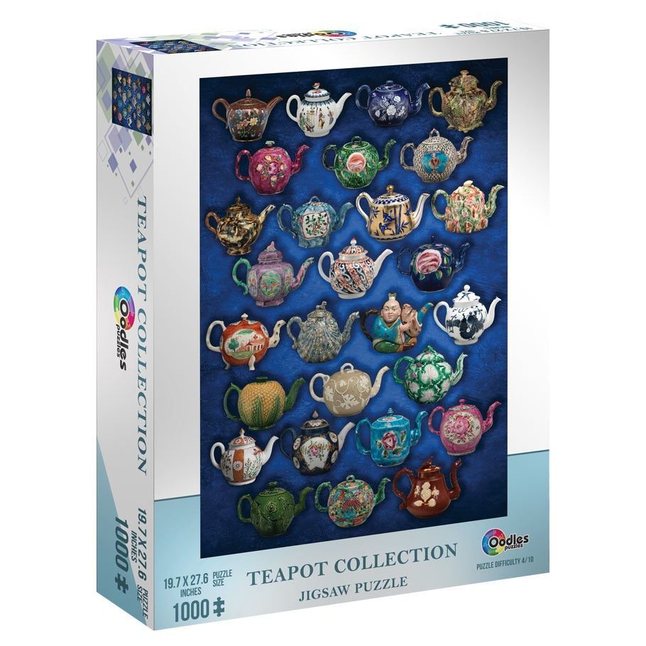 Teapot Collection 1000pc Puzzle Puzzles Other