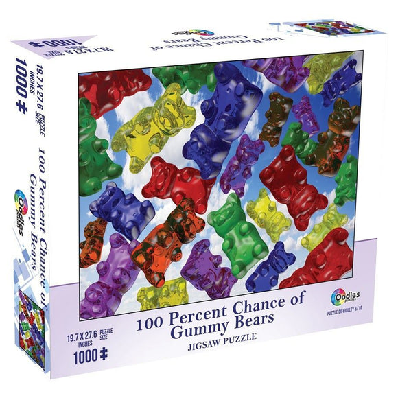 100% Chance of Gummy Bears 1000 Puzzle  Common Ground Games   