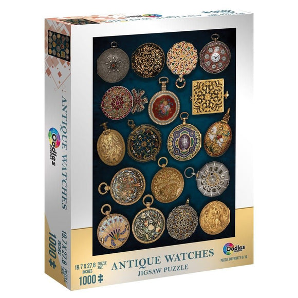 Antique Watches 1000pc Puzzle  Common Ground Games   