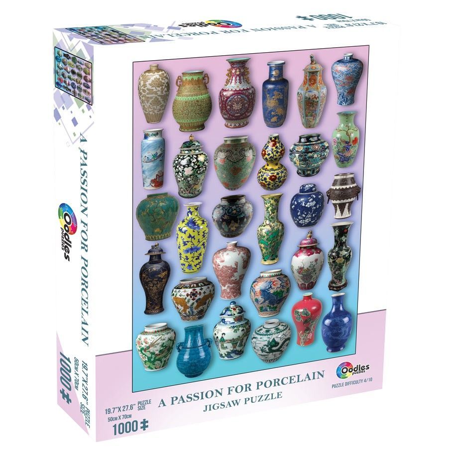 A Passion for Porcelain 1000pc Puzzle Puzzles Other