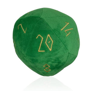 Green Plush Boulder D20  Norse Foundry   