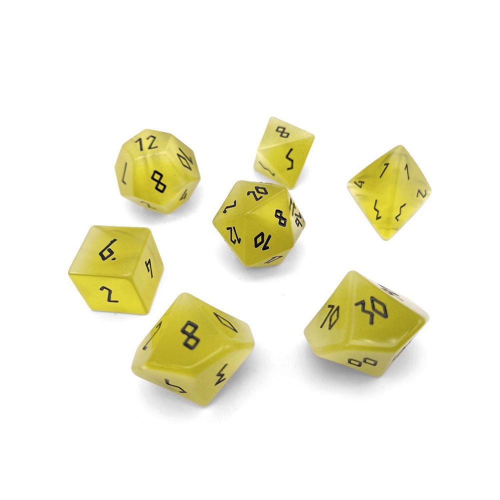 Gemstone Yellow Catseye 7ct Dice Norse Foundry