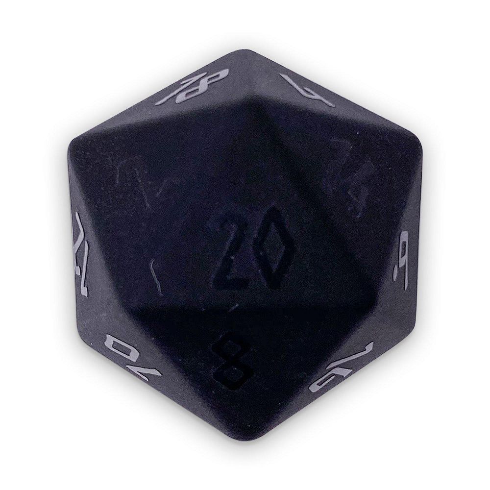 Obsidian 30mm Boulder Dice Norse Foundry