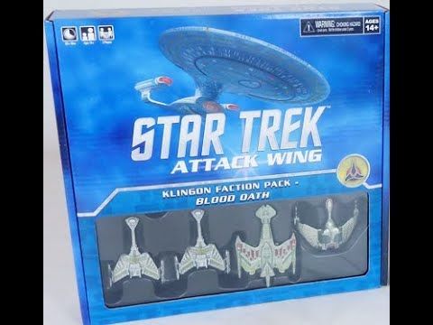 ST AW Klingon Blood Oath Miniatures WizKids