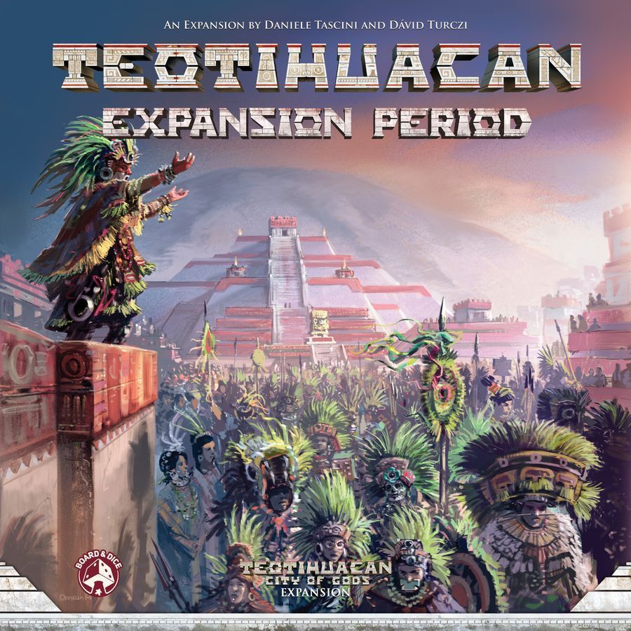 Teotihuacan Expansion Period Board Games Board & Dice