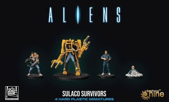 Aliens: Sulaco Survivors Miniatures Gale Force Nine   