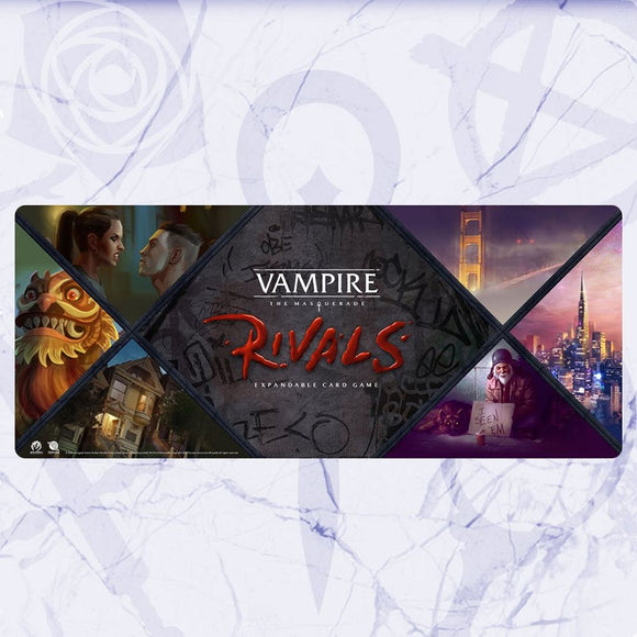 Vampire The Masquerade Rivals San Francisco City Playmat  Renegade Game Studios   