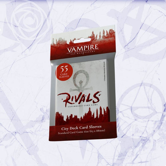 Vampire the Masquerade Rivals: City Deck Card Sleeves Supplies Renegade Game Studios   