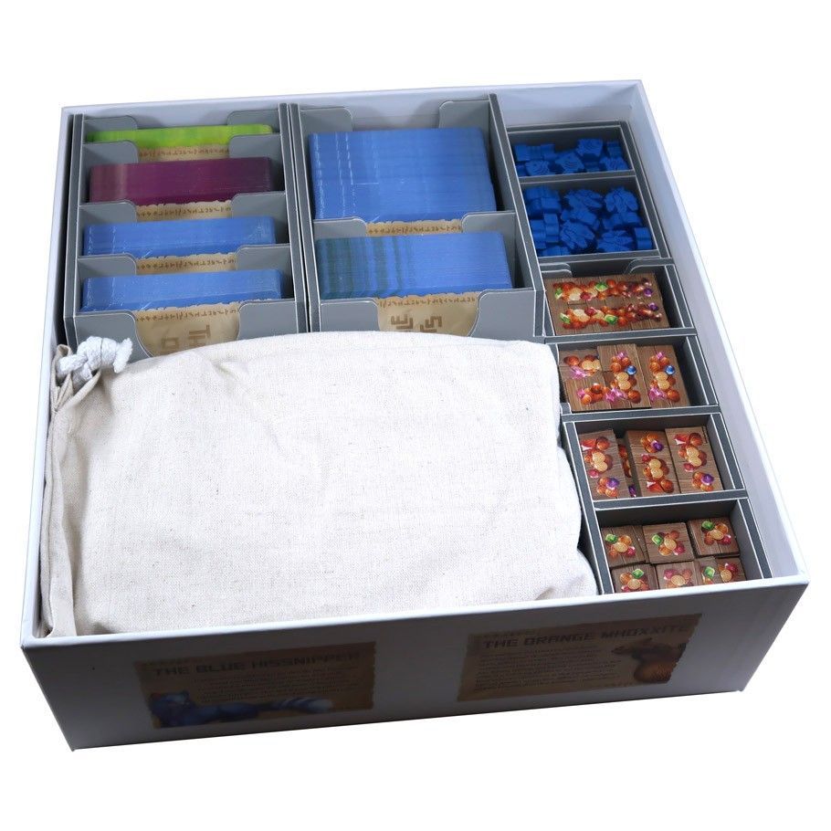 Folded Space Box Insert: The Isle of Cats and Expansions Board Game Organization Folded Space   